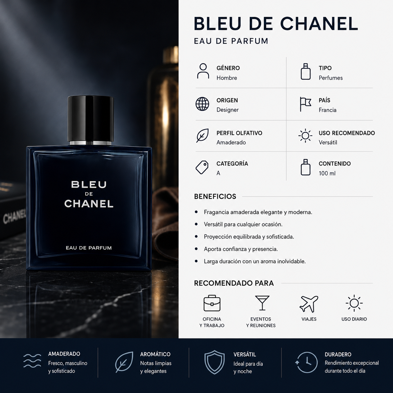 CHANEL BLEU DE CHANEL EDT