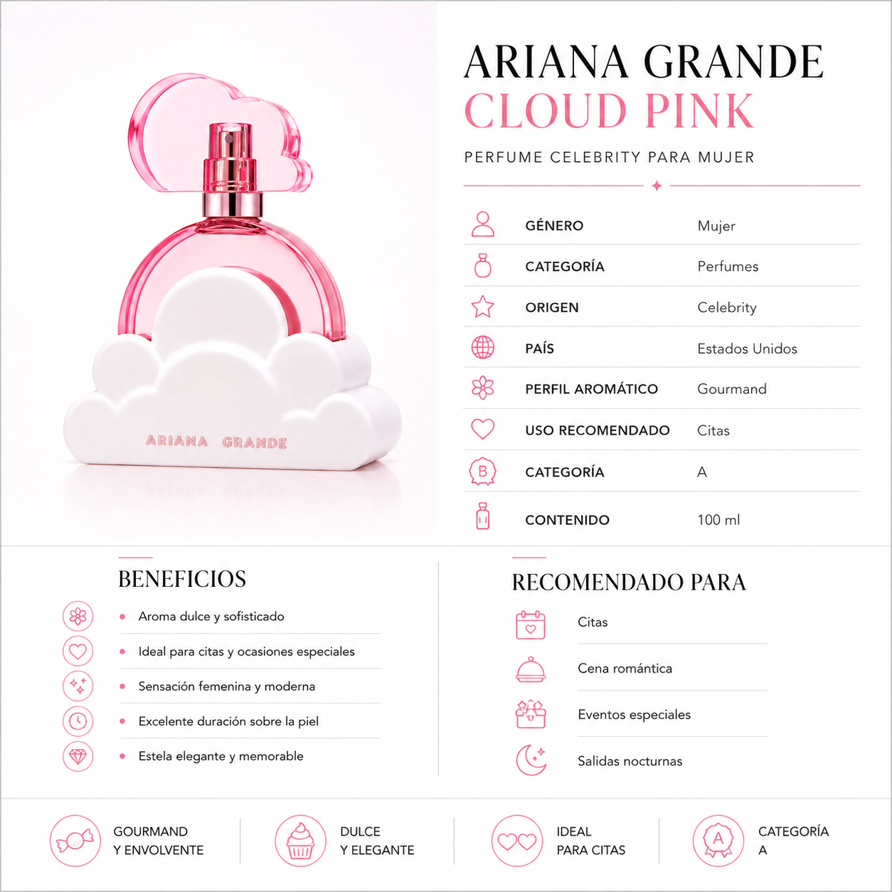 ARIANA GRANDE	CLOUD PINK ARIANA