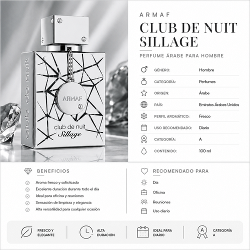 ARMAF CLUB DE NUIT SILLAGE EDP