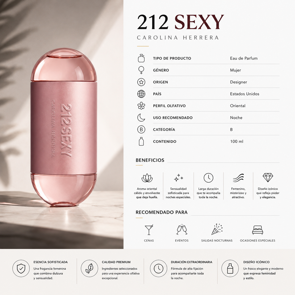 CAROLINA HERRERA 212 SEXY