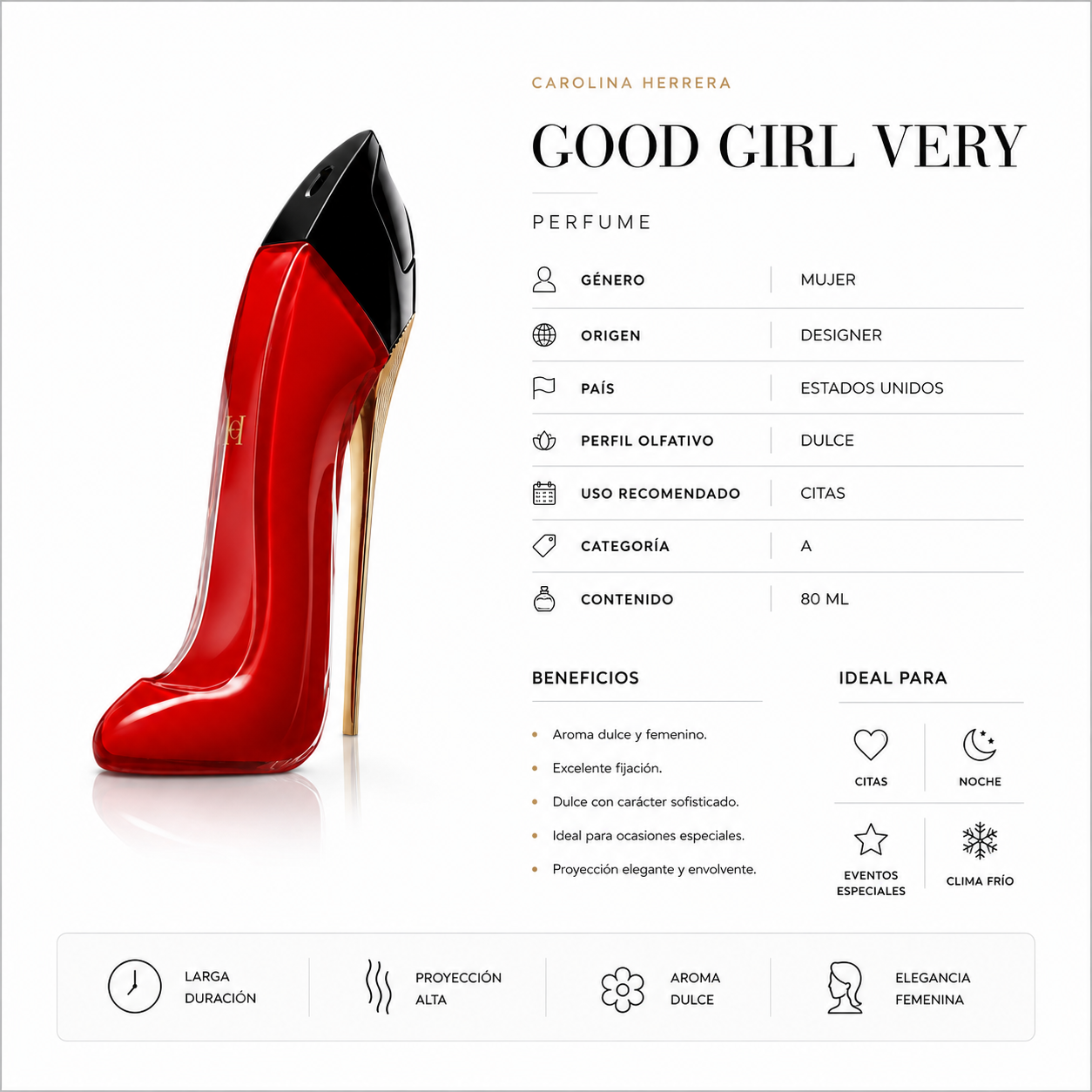 CAROLINA HERRERA GOOD GIRL VERY