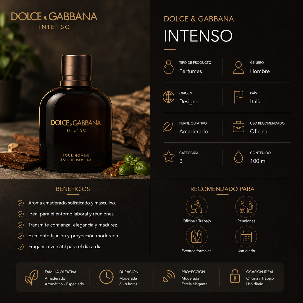 DOLCE & GABBANA INTENSO