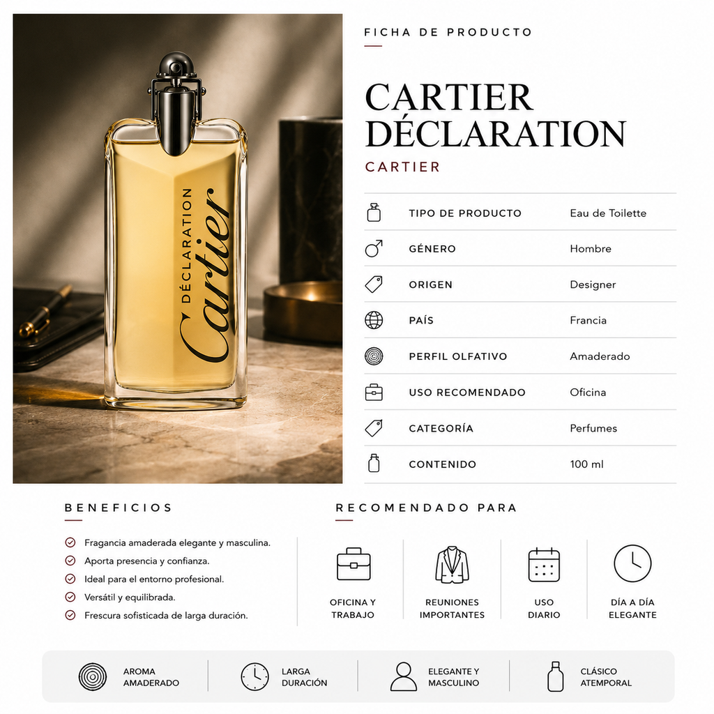 CARTIER CARTIER DECLARATION