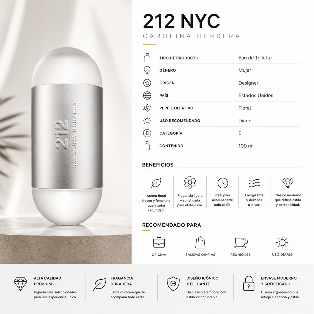 CAROLINA HERRERA 212 NYC