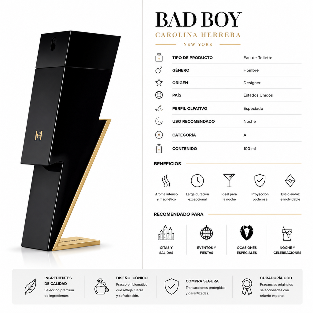 CAROLINA HERRERA BAD BOY