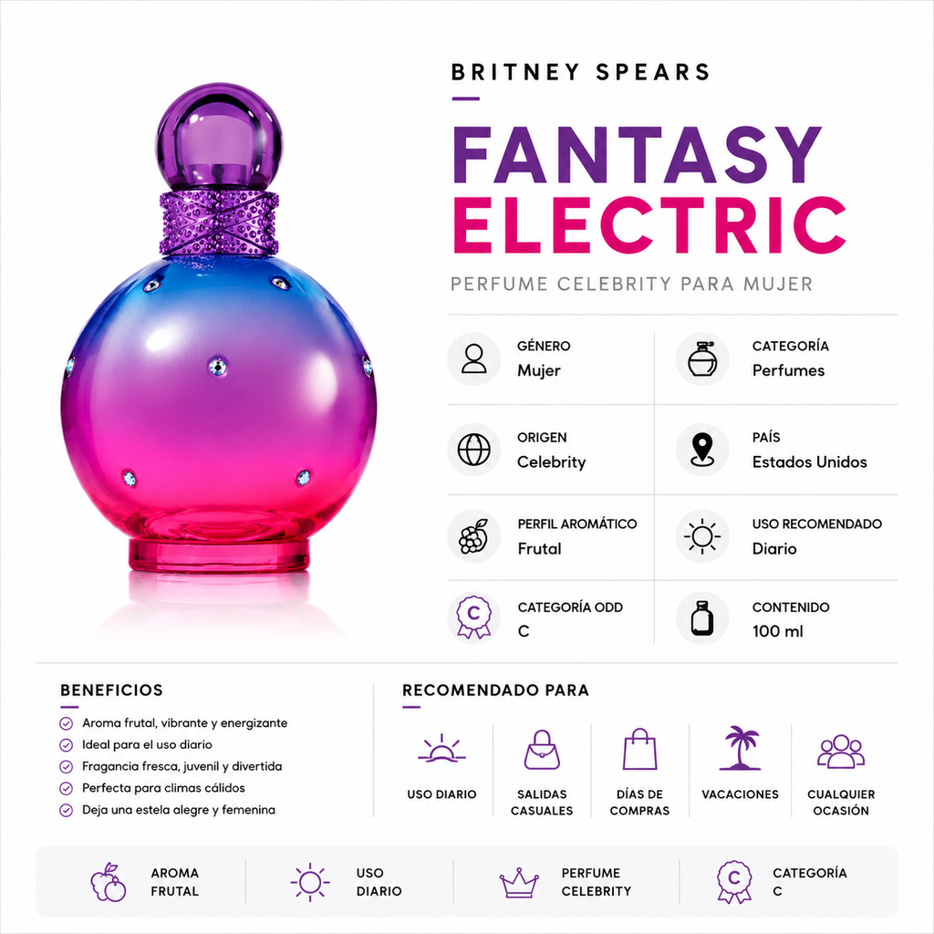 BRITNEY SPEARS	FANTASY ELECTRIC