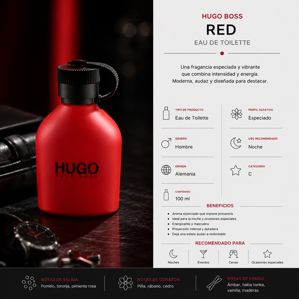 HUGO BOSS RED