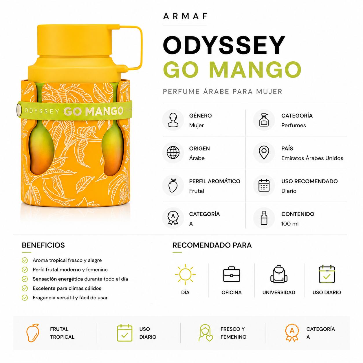 ARMAF ODYSSEY GO MANGO
