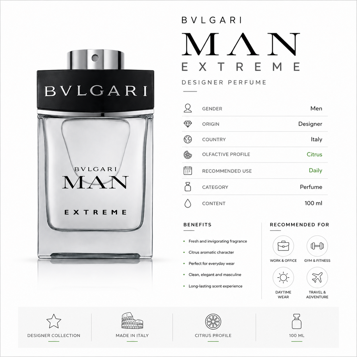 BVLGARI POUR HOMME EXTREME