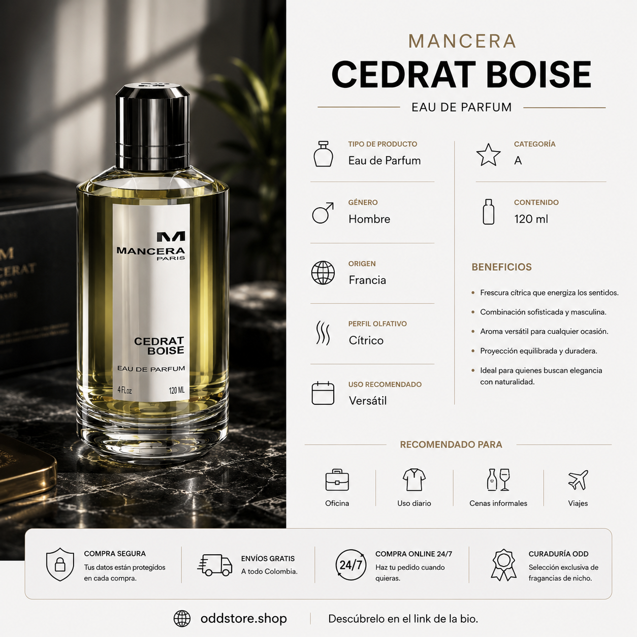 MANCERA CEDRAT BOISE