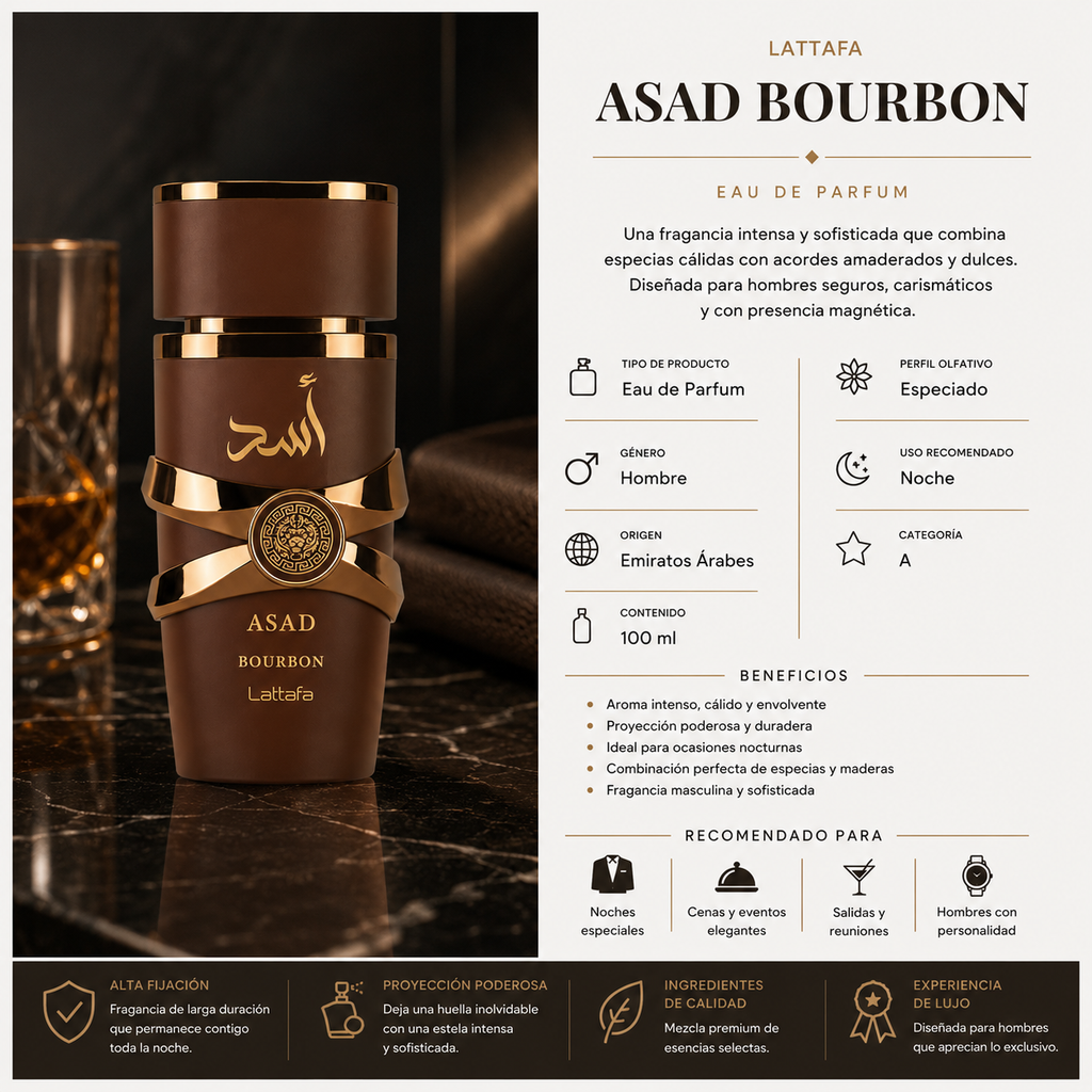 LATTAFA ASAD BOURBON