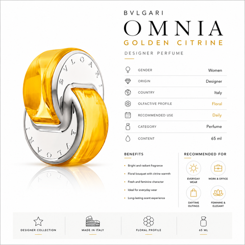 BVLGARI OMNIA GOLDEN CITRINE