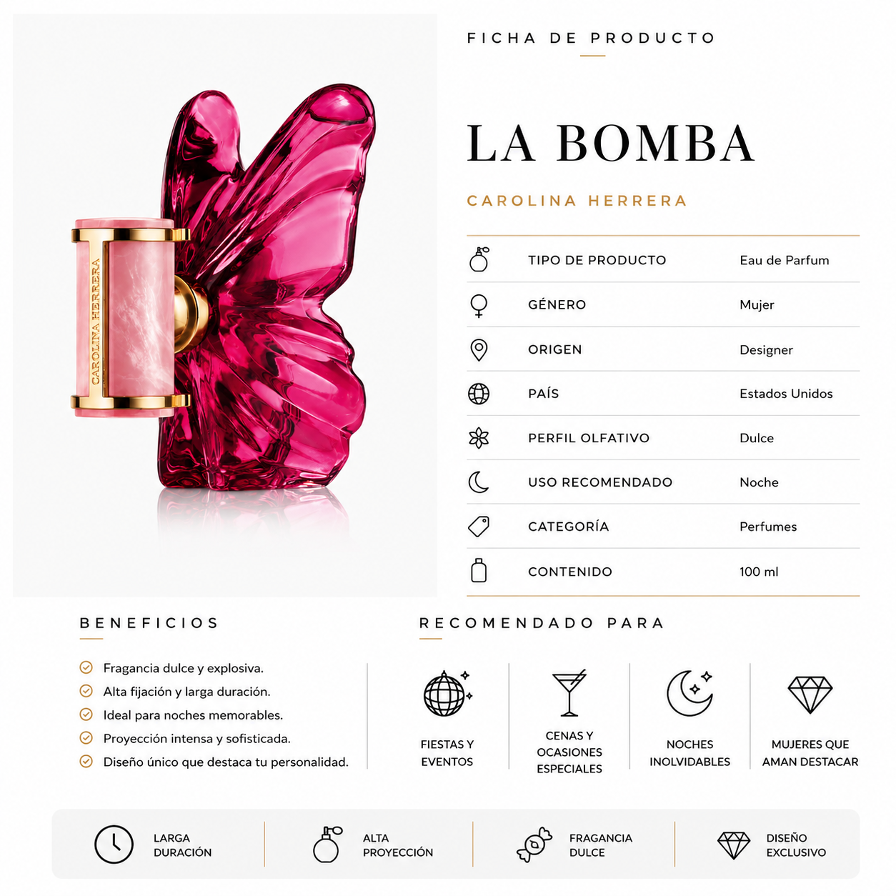 CAROLINA HERRERA LA BOMBA