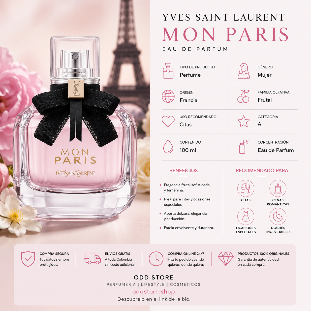 YVES SAINT LAURENT MON PARIS