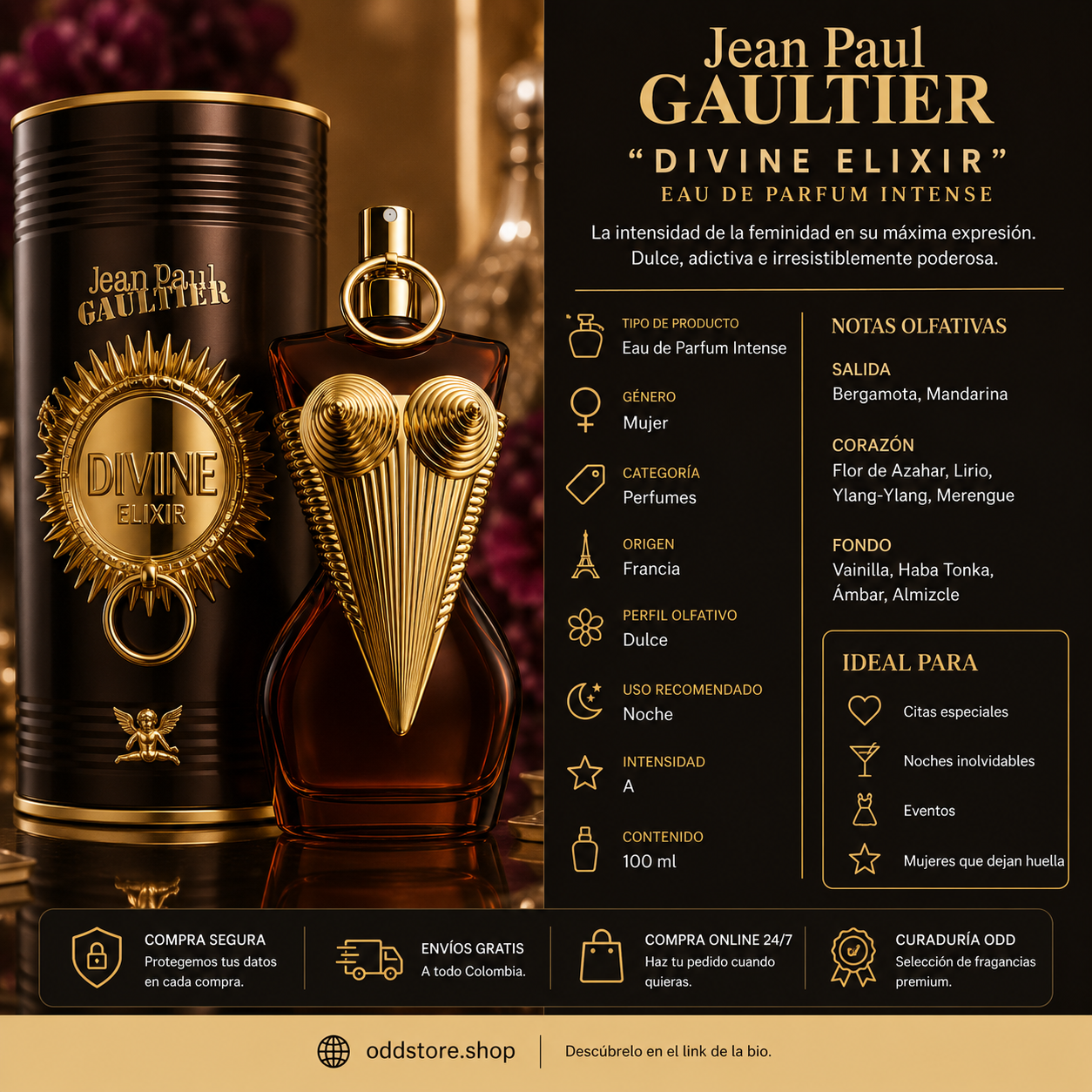 JEAN PAUL GAULTIER DIVINE ELIXIR