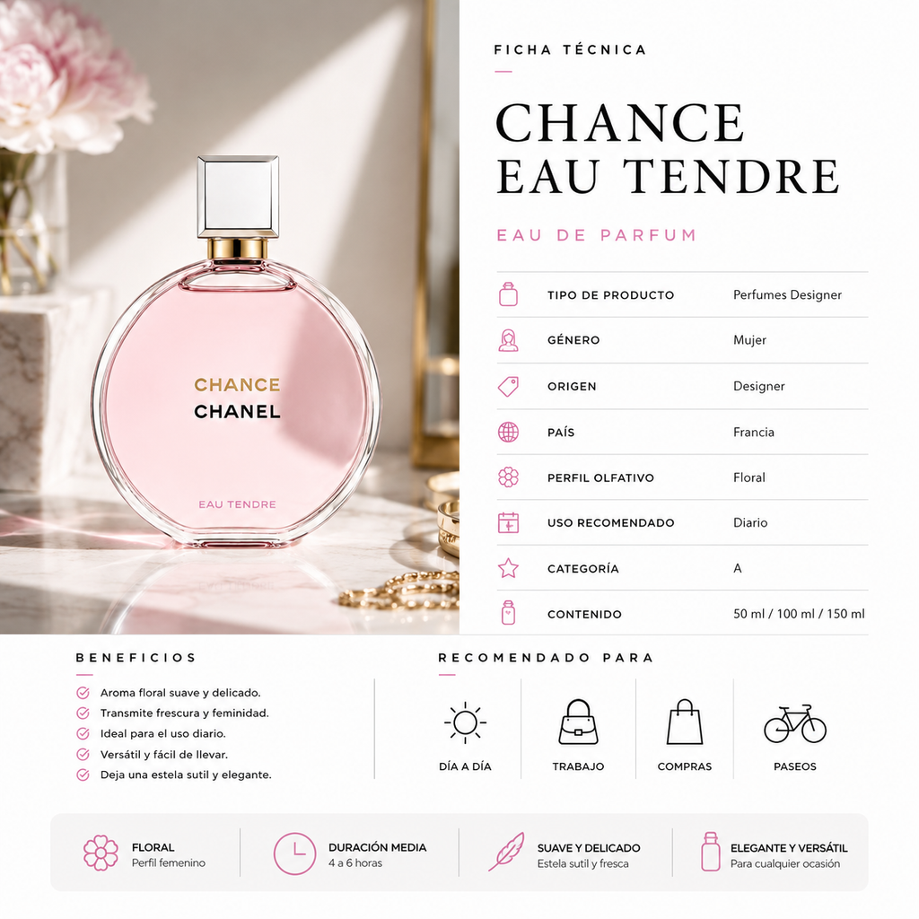 CHANEL CHANCE EAU TENDRE