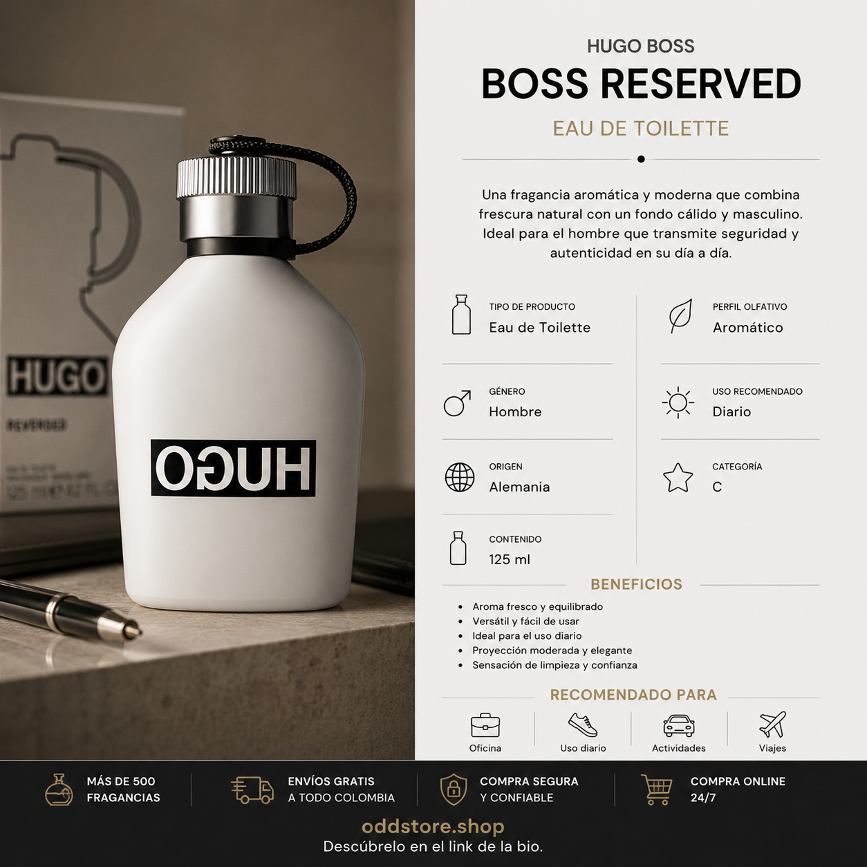 HUGO BOSS RESERVED