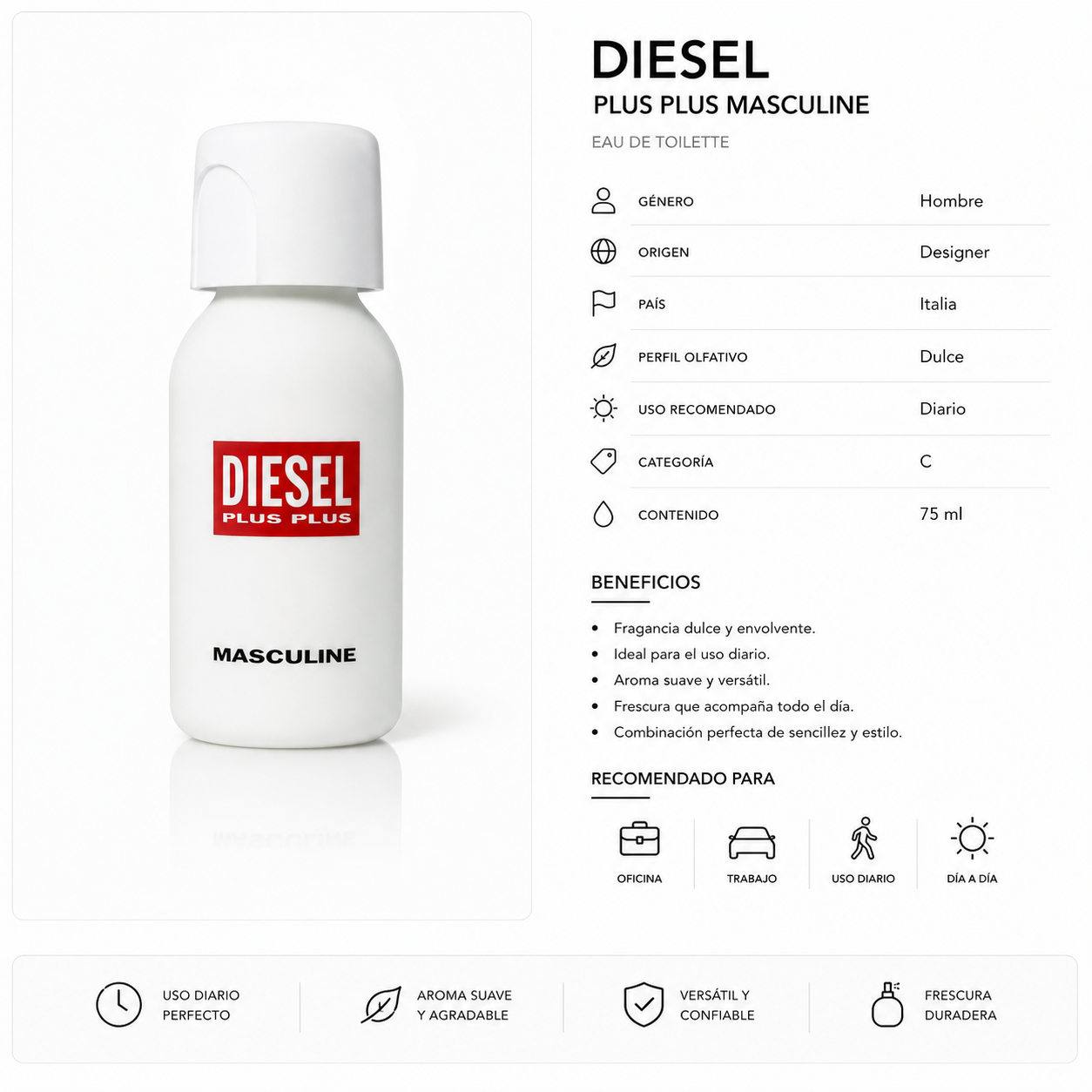 DIESEL PLUS PLUS MASCULINE