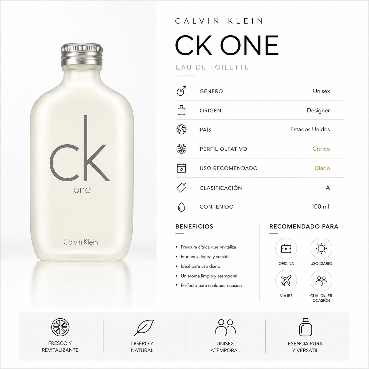 CALVIN KLEIN ONE