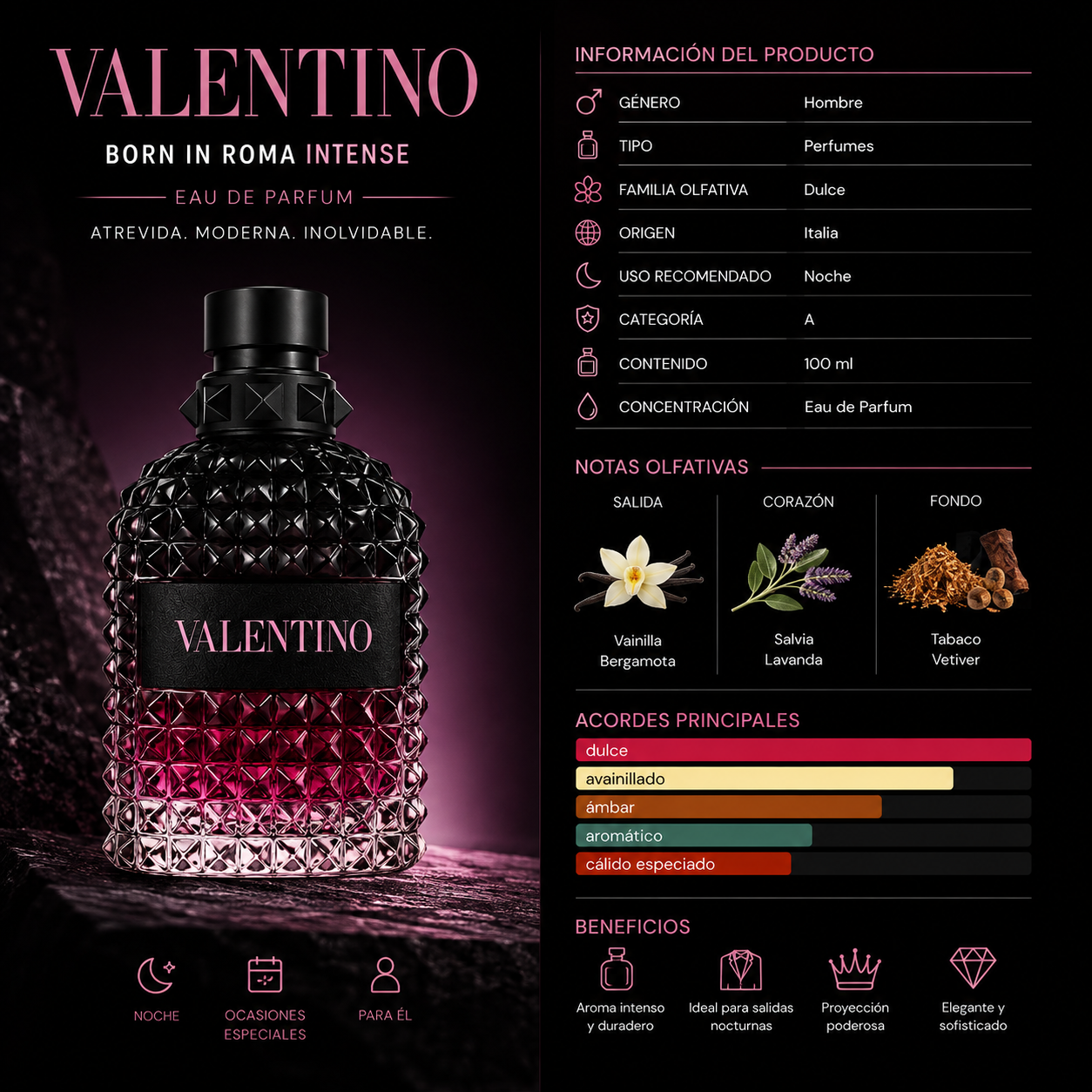 VALENTINO BORN IN ROMA INTENSE