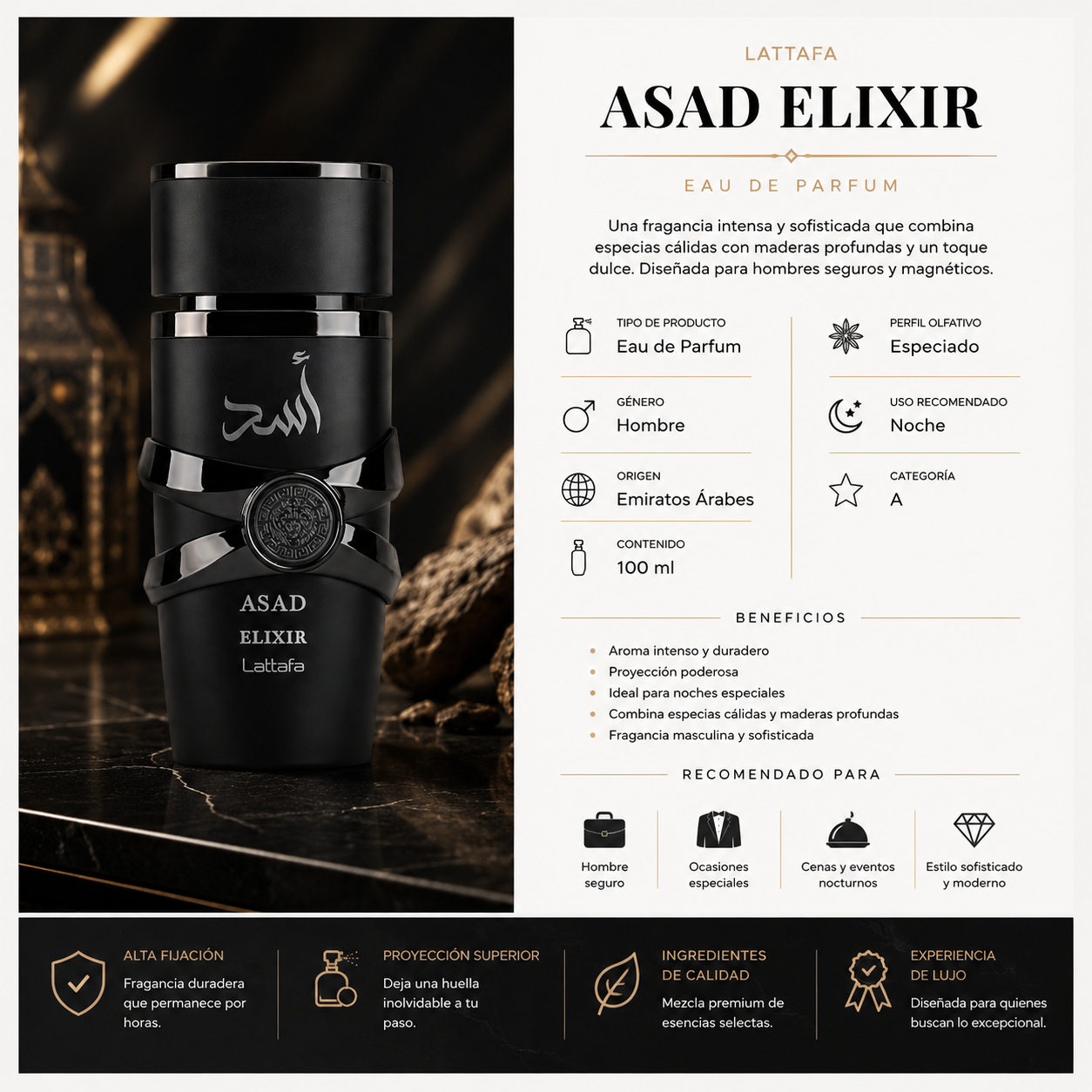 LATTAFA ASAD ELIXIR