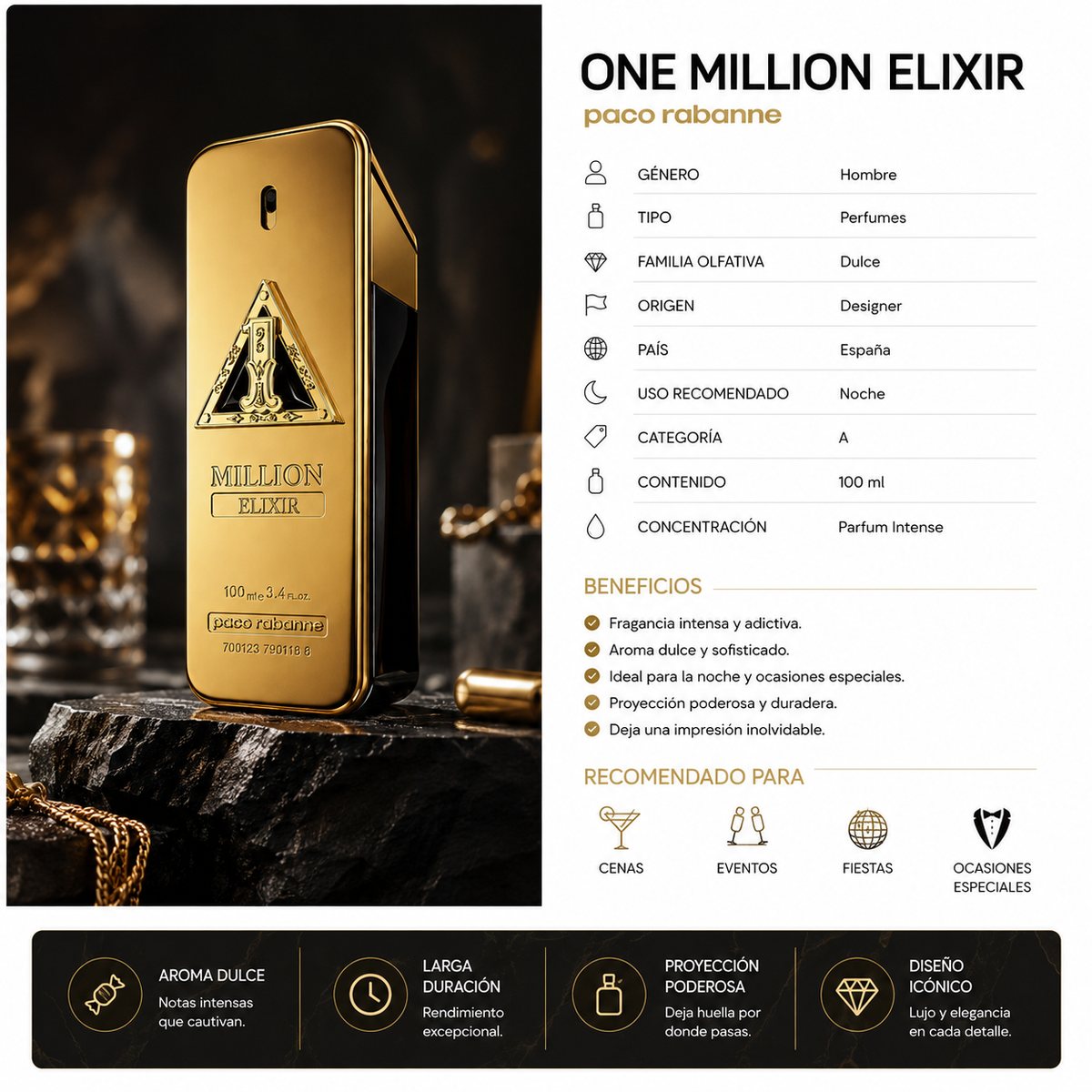 PACO RABANNE ONE MILLION ELIXIR