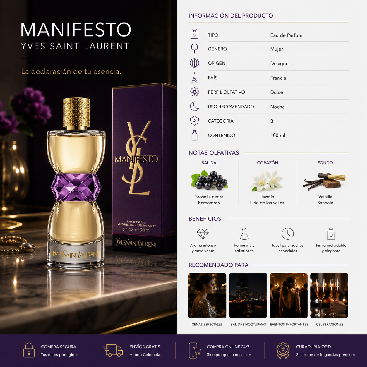 YVES SAINT LAURENT MANIFESTO