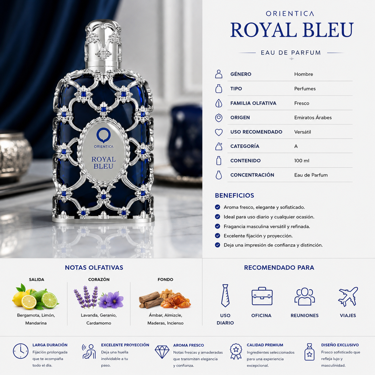 ORIENTICA ROYAL BLEU