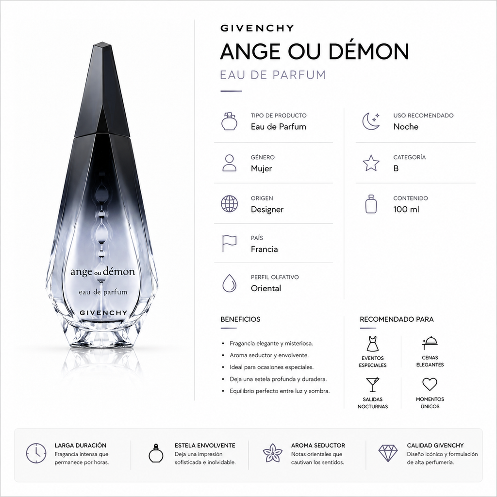 GIVENCHY ANGE OU DEMON Inspired 100 ml