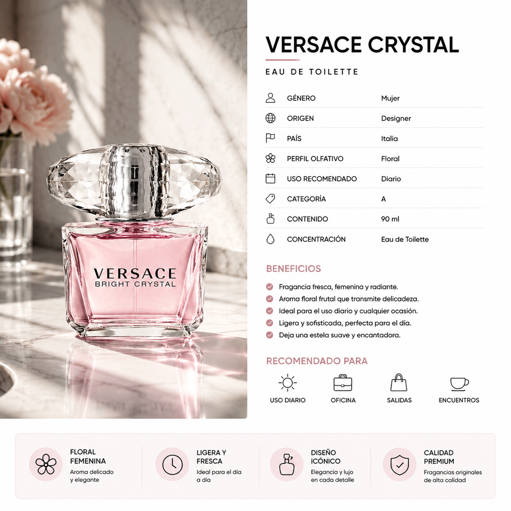 VERSACE BRIGHT CRYSTAL