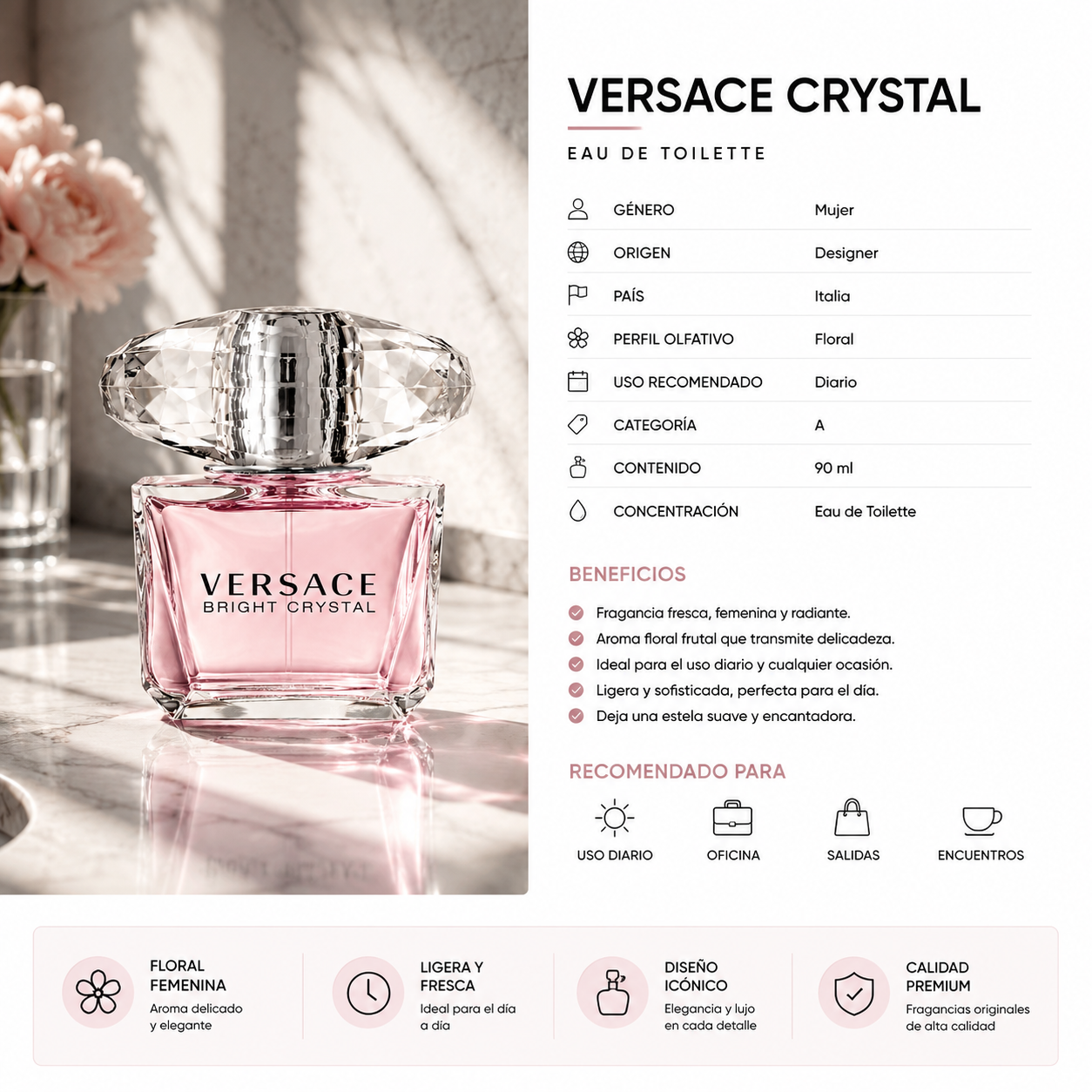 VERSACE BRIGHT CRYSTAL