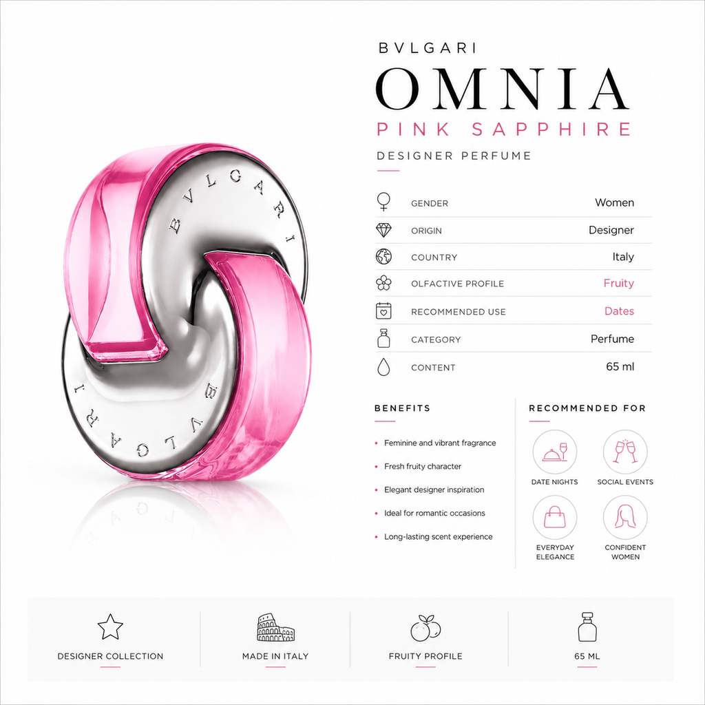 BVLGARI OMNIA PINK SAPPHIRE