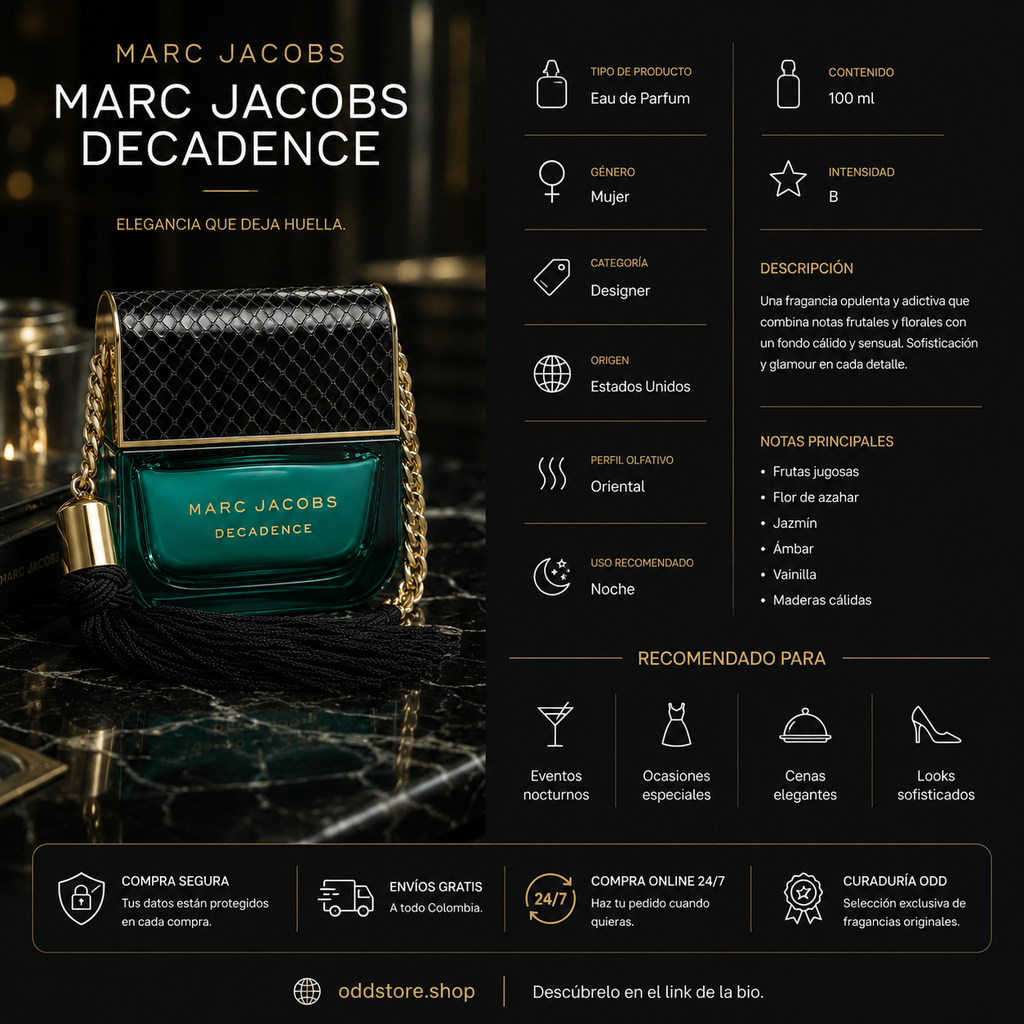 MARC JACOBS DECADENCE