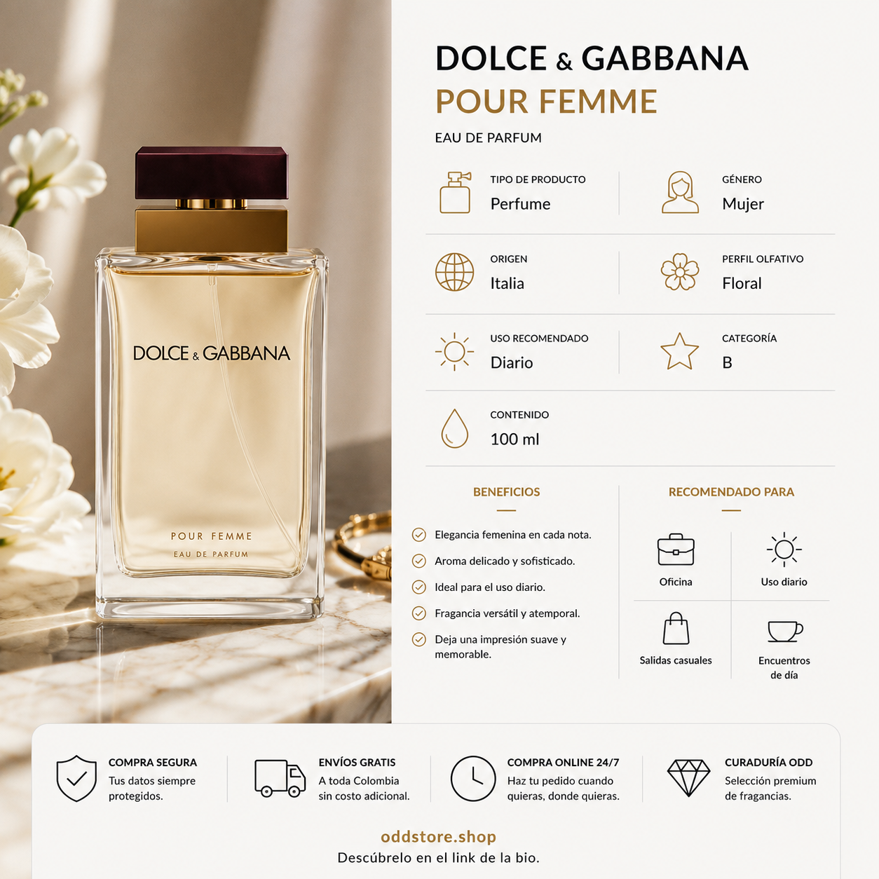 DOLCE & GABBANA POUR FEMME
