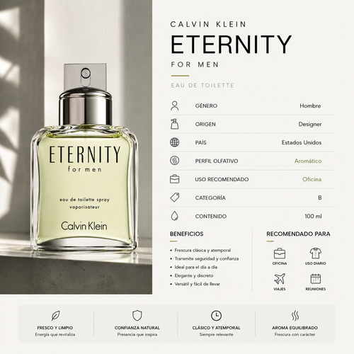 CALVIN KLEIN ETERNITY HIM