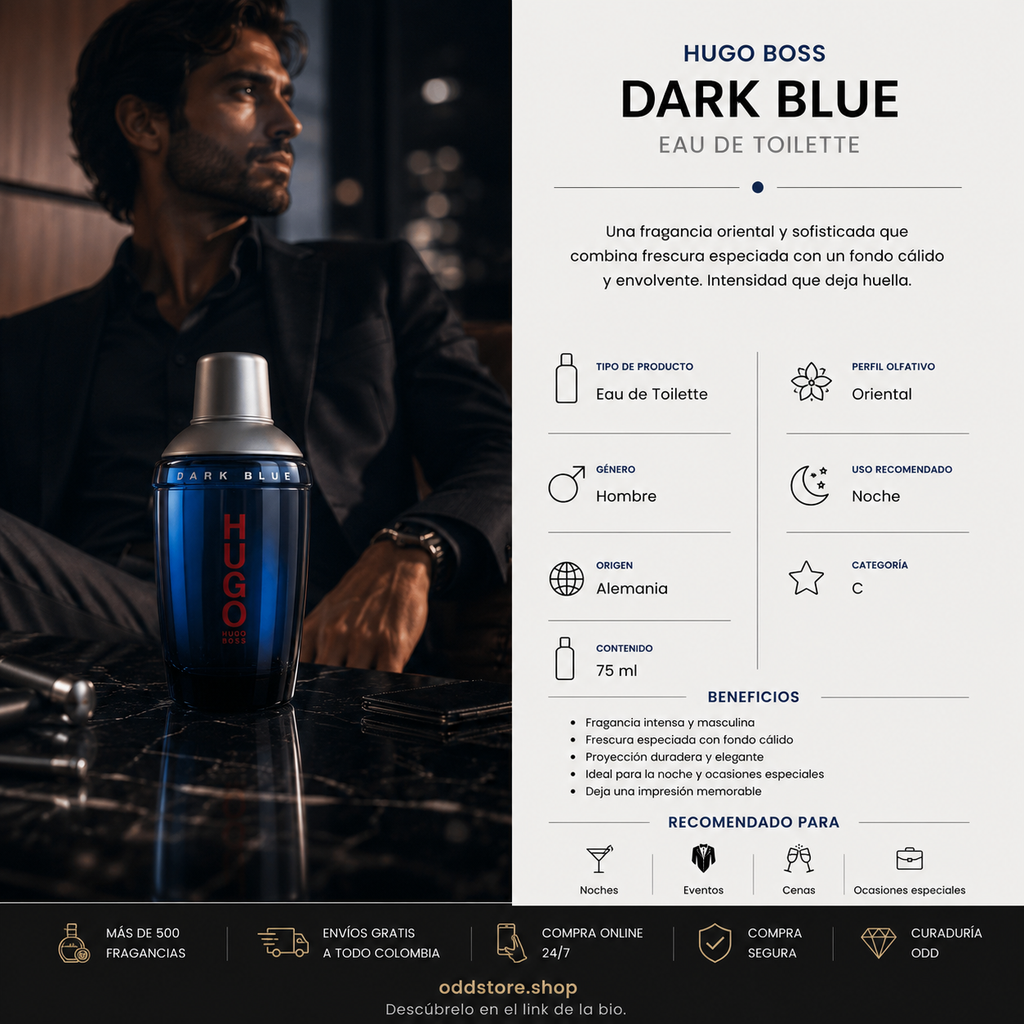 HUGO BOSS DARK BLUE
