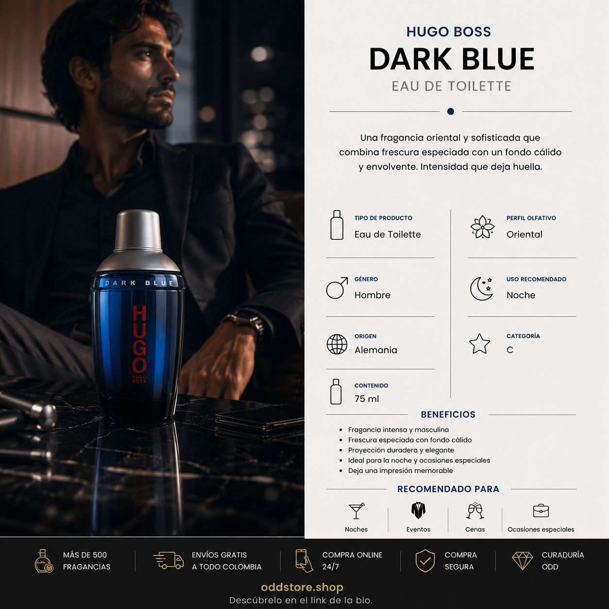 HUGO BOSS DARK BLUE