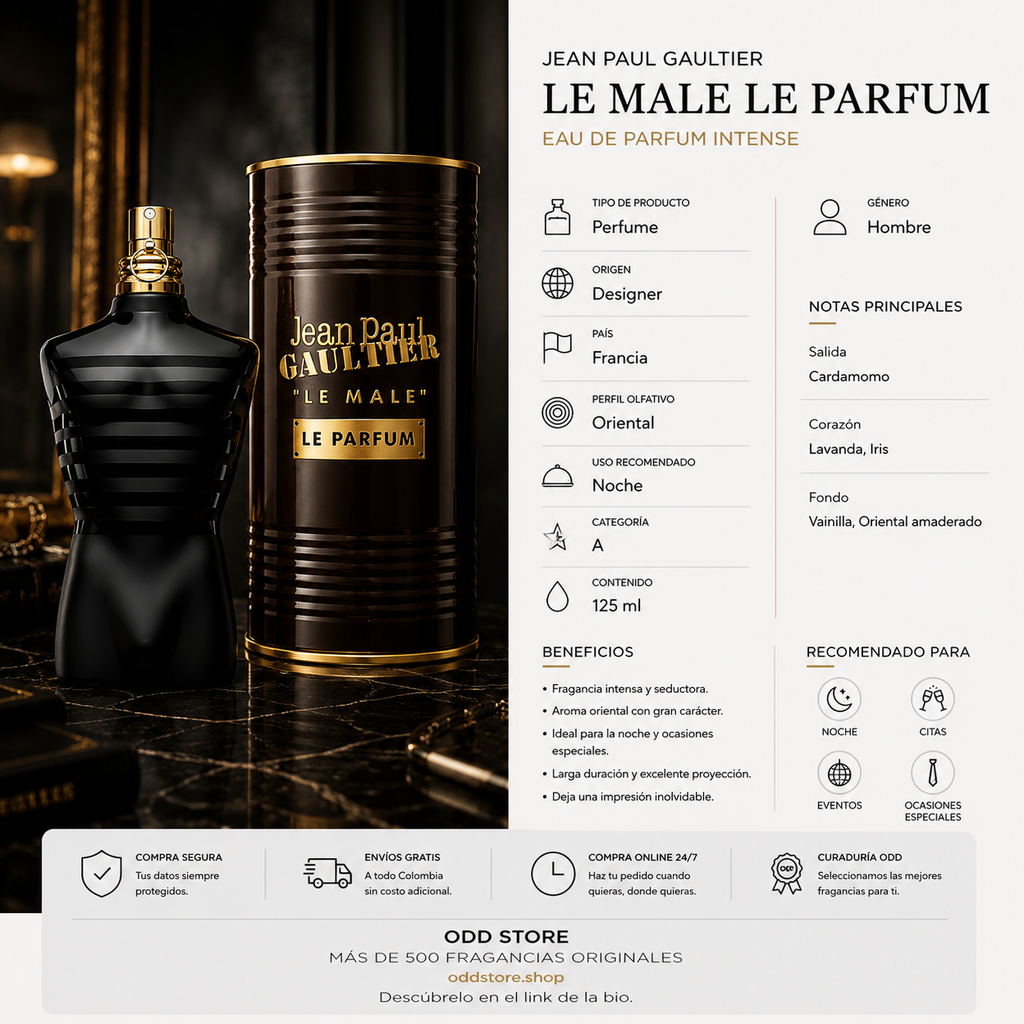 JEAN PAUL GAULTIER LE MALE LE PARFUM