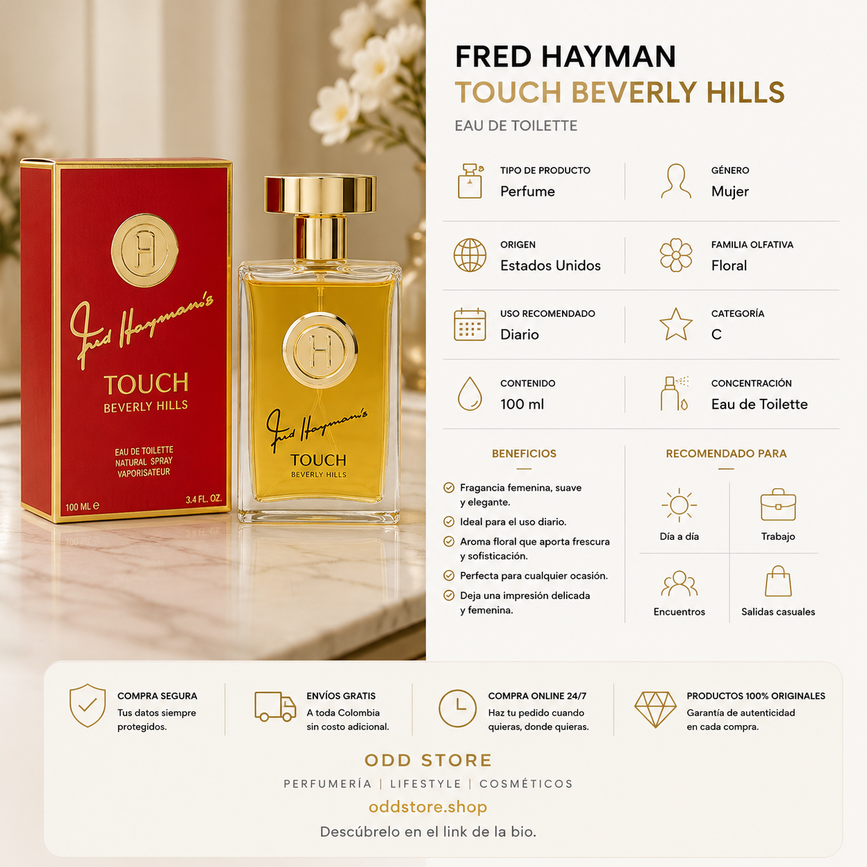 FRED HAYMAN TOUCH BEVERLY HILLS
