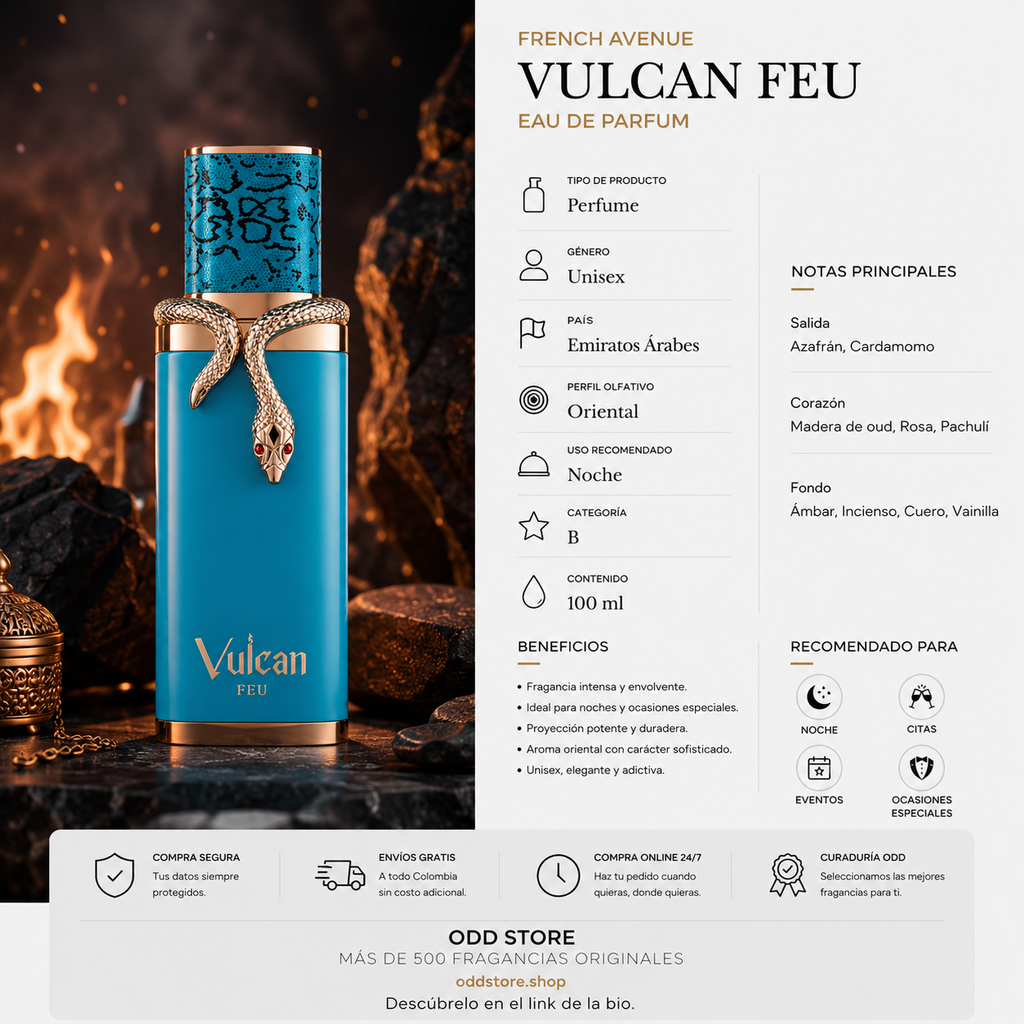 FRENCH AVENUE VULCAN FEU