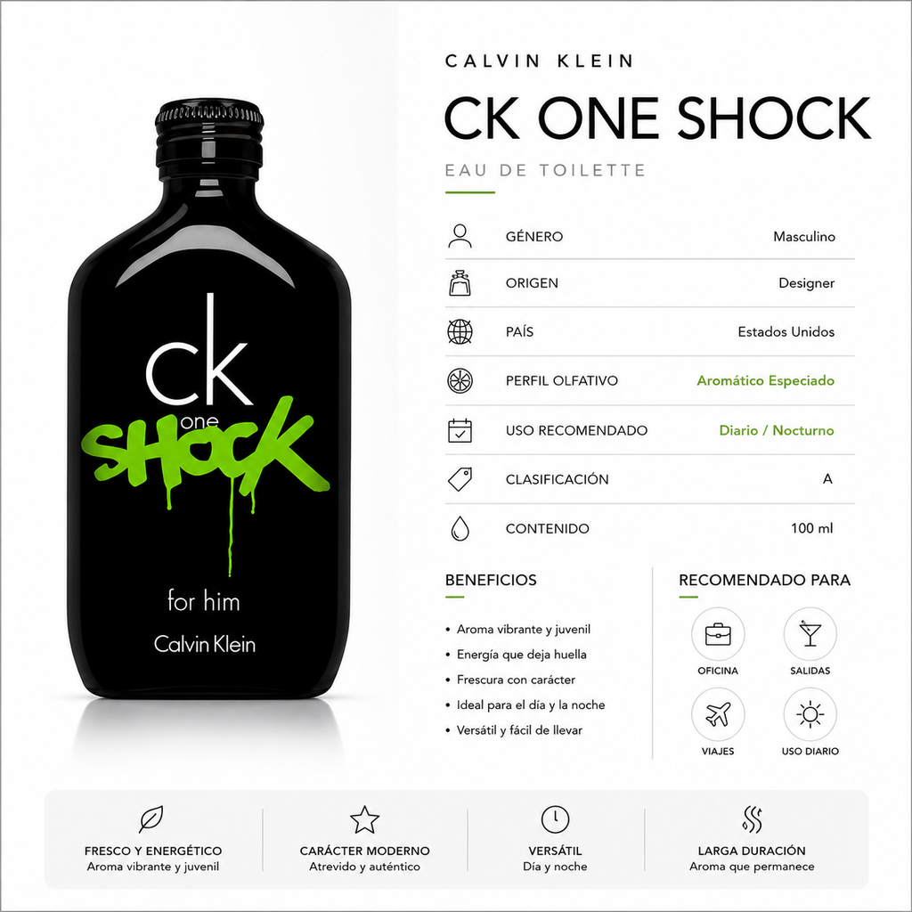 CALVIN KLEIN SHOCK