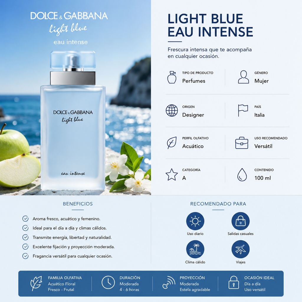 DOLCE & GABBANA LIGHT BLUE FOREVER