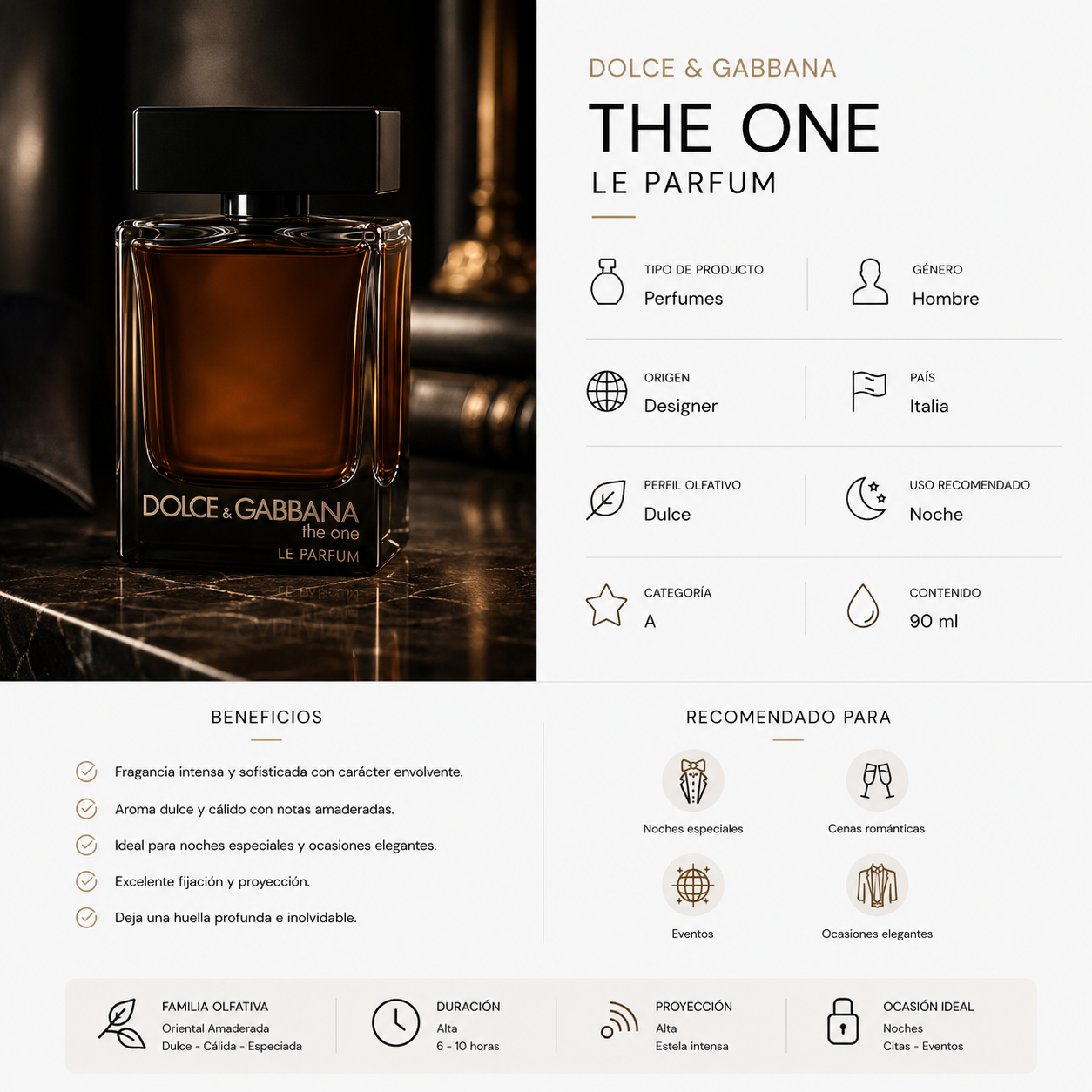 DOLCE & GABBANA THE ONE LE PARFUM