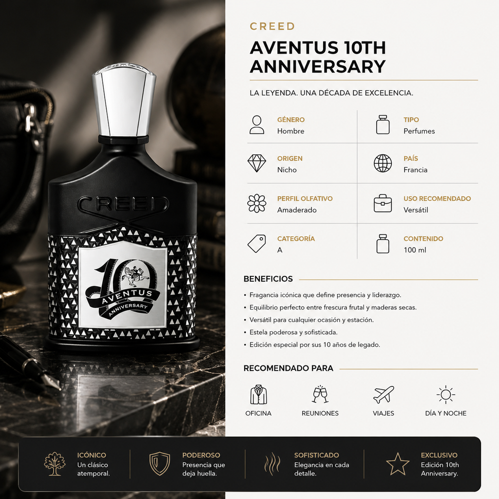CREED AVENTUS 10TH ANNIVERSARY