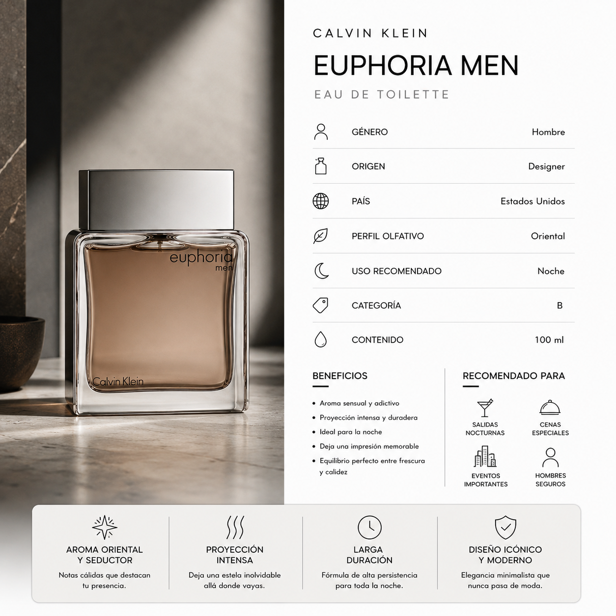 CALVIN KLEIN EUPHORIA MEN
