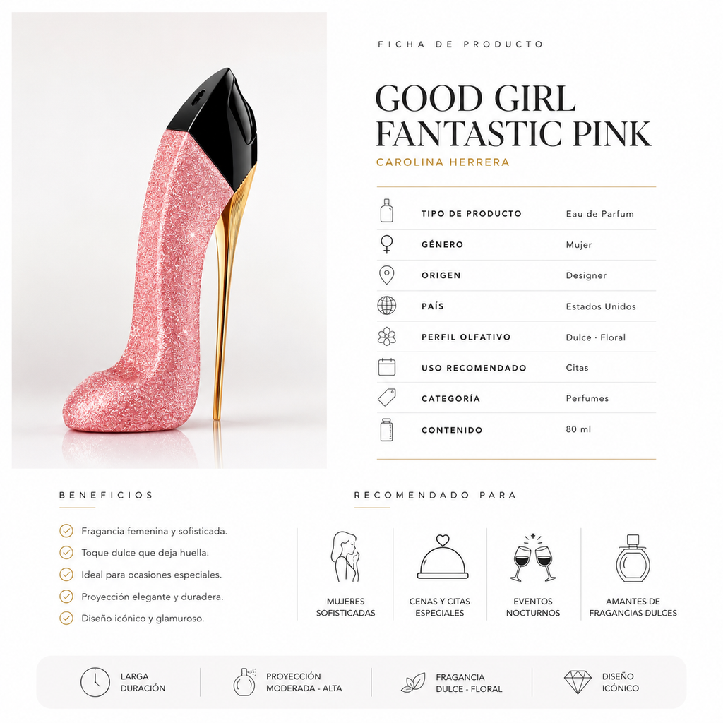 CAROLINA HERRERA GOOD GIRL FANTASTIC PINK