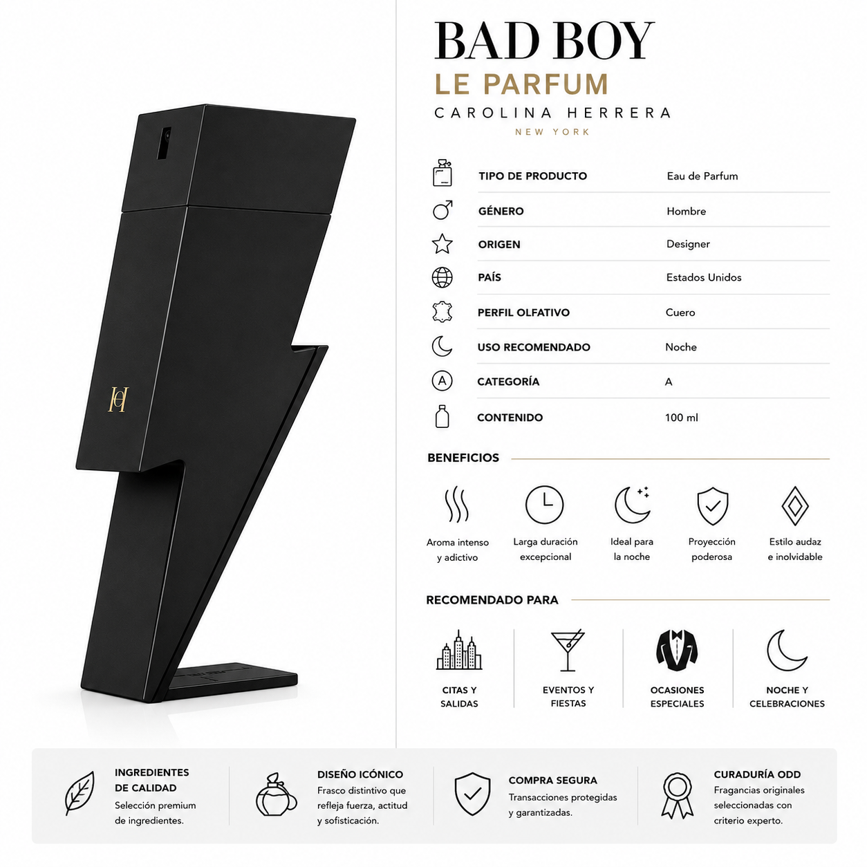 CAROLINA HERRERA BAD BOY LE PARFUM
