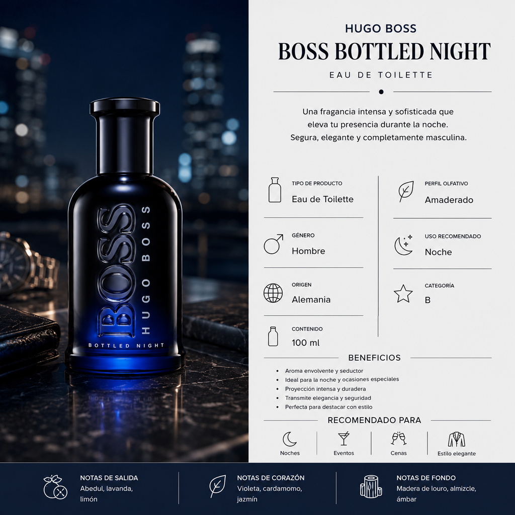 HUGO BOSS BOTTLED NIGHT