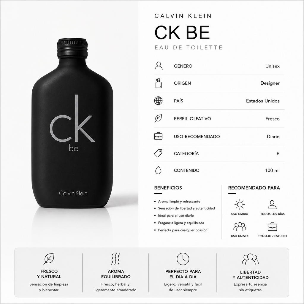 CALVIN KLEIN BE