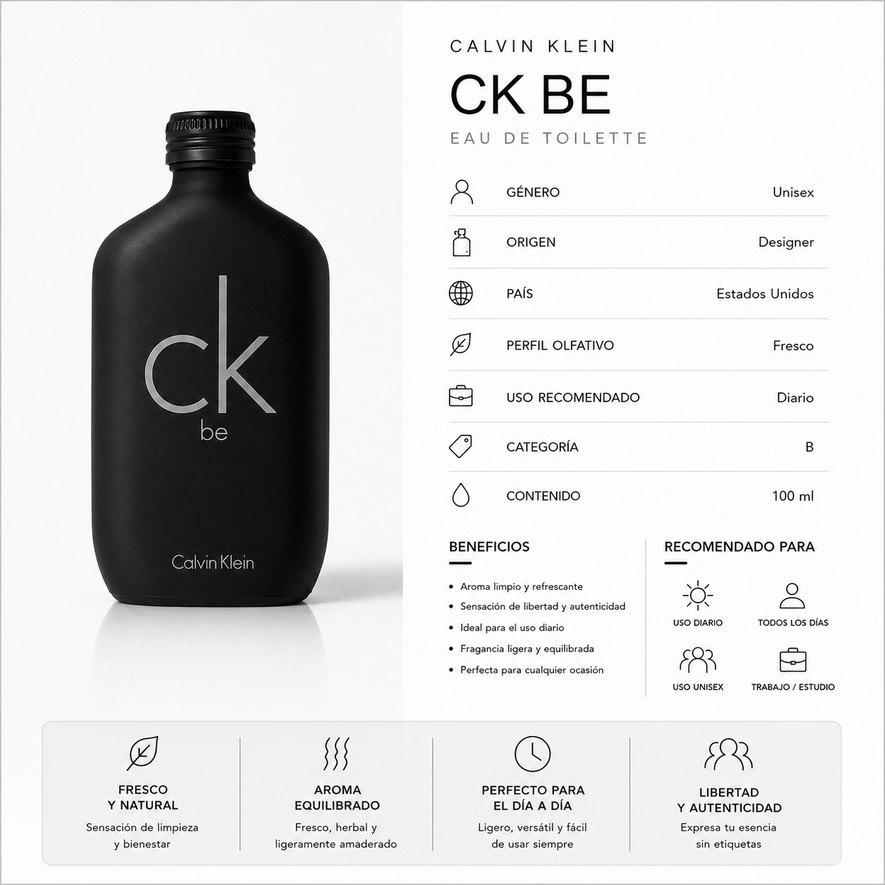 CALVIN KLEIN BE